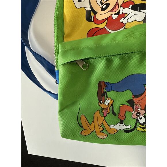 Disney Parks Backpack Mickey Mouse and Friends Embroidered Minnie Goofy Pluto